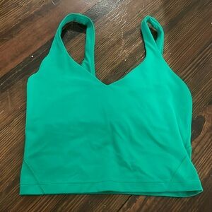 Lululemon, green align tank